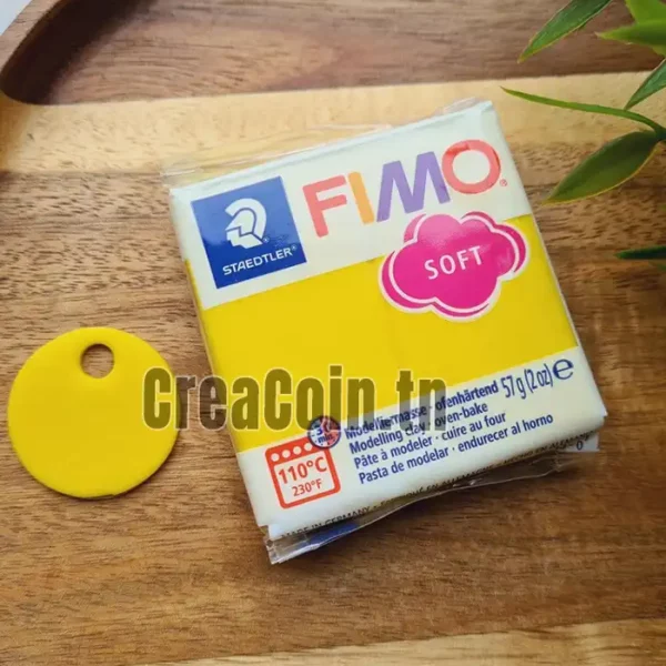 FIMO Soft Jaune Citron Nr10 57g