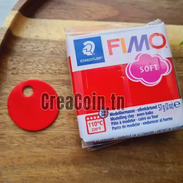 FIMO Soft Rouge indien Nr24 57g