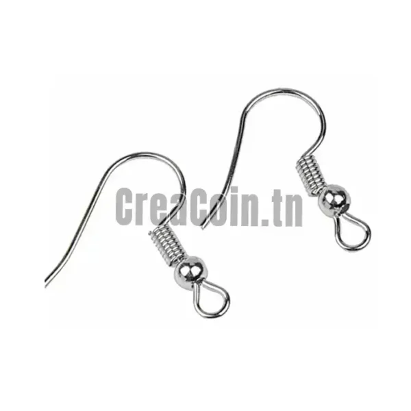 Boucle d'oreille Argent (2 pcs)