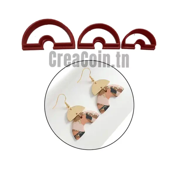 Emporte-pièce Demi Cercle