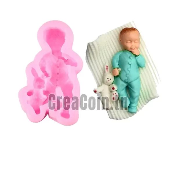 Moule Bébé et Lapin