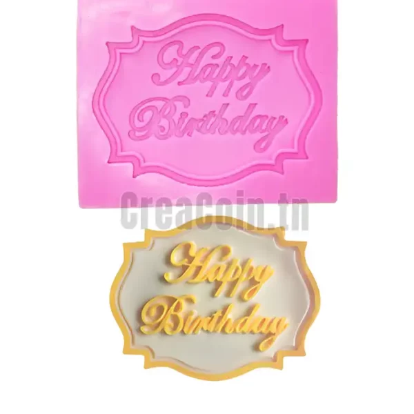 Moule Happy Birthday