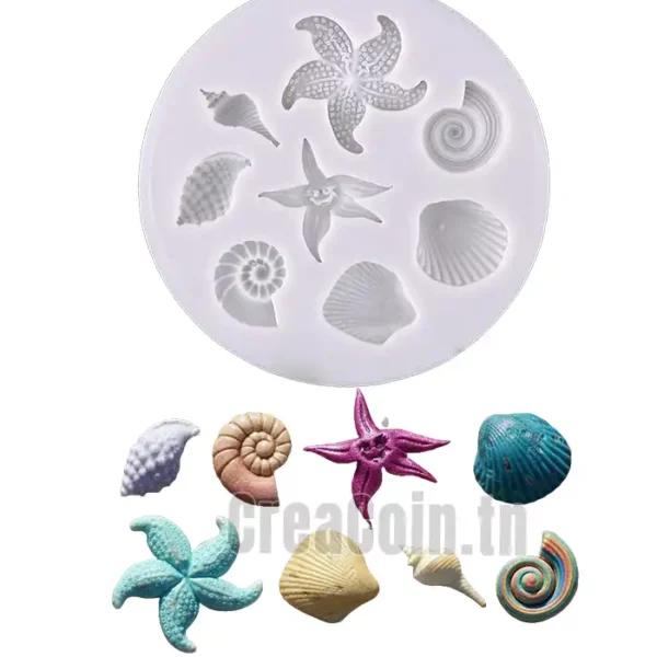 Moule Coquillage (8pcs)