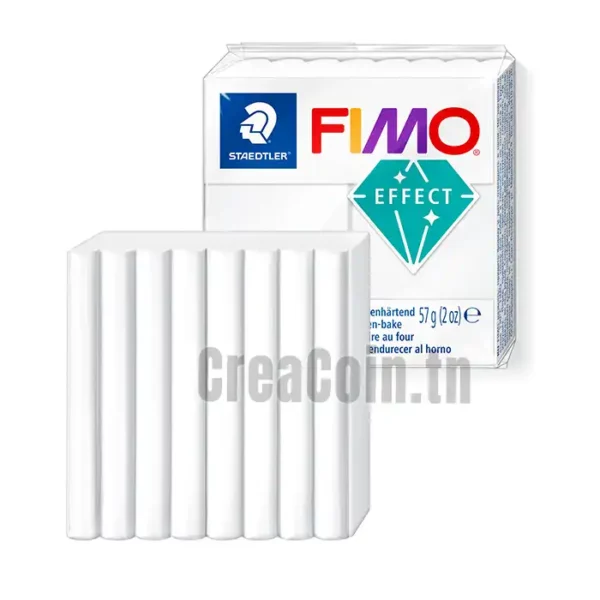 FIMO Effect Blanc Translucide  Nr014 57g