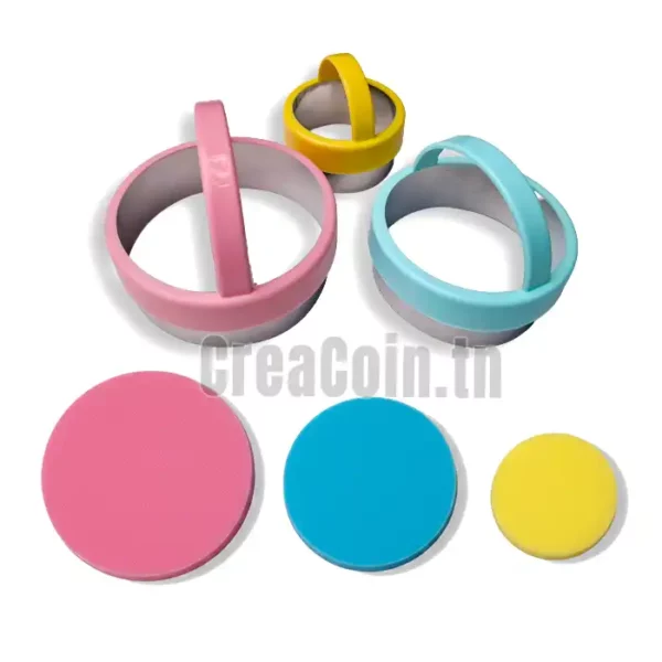 Set 3 Emporte-pièces Ronds